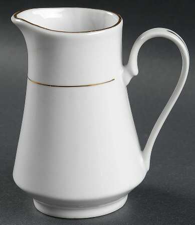 Classic Gold (White) Creamer
