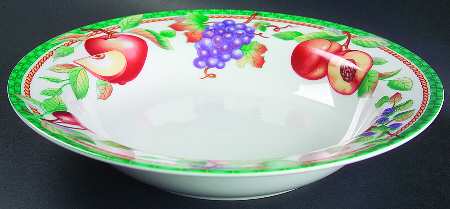 Fruitasia Large Rim Soup Bowl