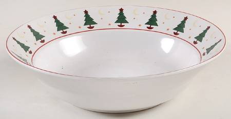 Magic of Santa 9" Round Vegetable Bowl