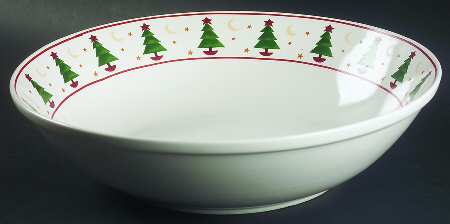 Magic of Santa 13" Pasta Serving Bowl