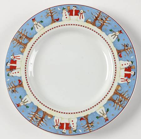 Snowman Saucer