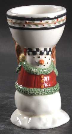 Snowman Figural Egg Cup