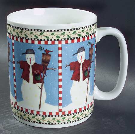 Snowman Jumbo Mug