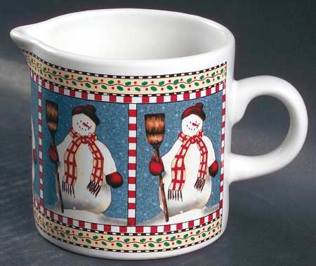 Snowman Creamer