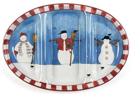 Snowman 3-Part Relish