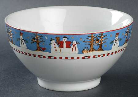 Snowman 5" All Purpose Bowl