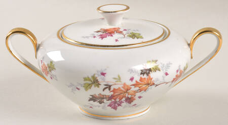 Indian Summer Sugar Bowl & Lid