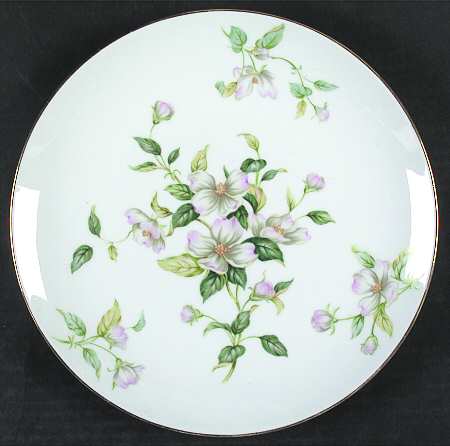 Apple Blossom (Fine China, Coupe Shape) by Sango