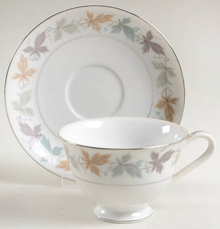 Argent Footed Cup & Saucer Set