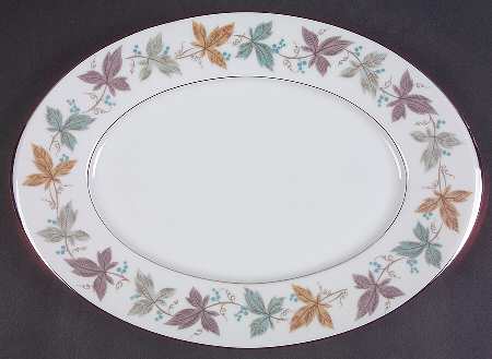 Argent 12" Oval Serving Platter