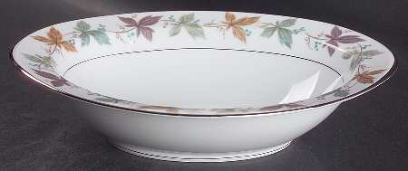 Argent 11" Oval Vegetable Bowl
