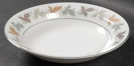 Argent Rim Soup Bowl