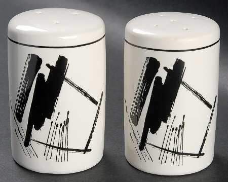 Calligraphy Salt & Pepper Set