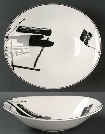 Calligraphy Coupe Soup Bowl