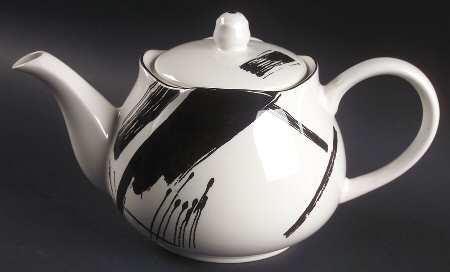 Calligraphy Teapot & Lid by Sango