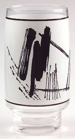Calligraphy 10 Oz Glassware Tumbler
