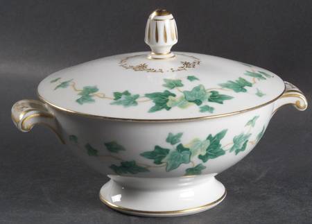 Caprice Green Sugar Bowl & Lid