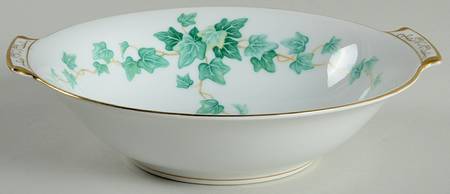 Caprice Green 9" Round Vegetable Bowl