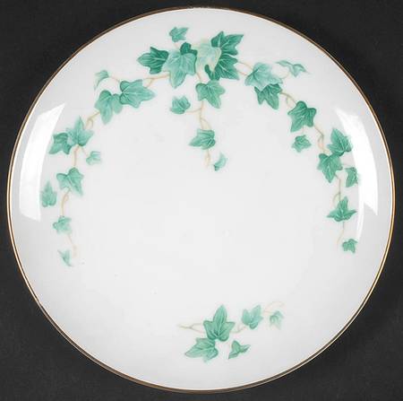 Caprice Green Dessert/Pie Plate