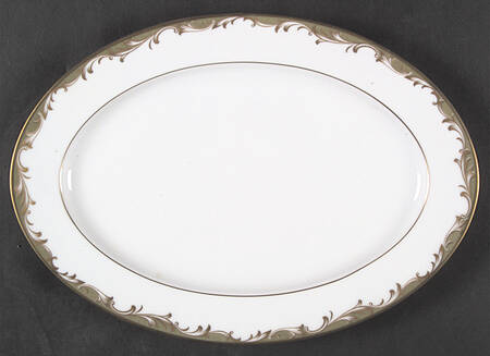 Chateau 12" Oval Serving Platter by Sango