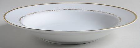 Diadem Rim Soup Bowl by Sango