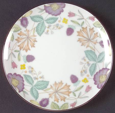 Fantasia (Platinum Trim) Bread & Butter Plate