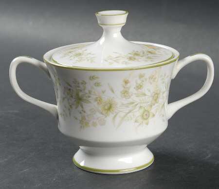 Field Flowers Sugar Bowl & Lid by Sango