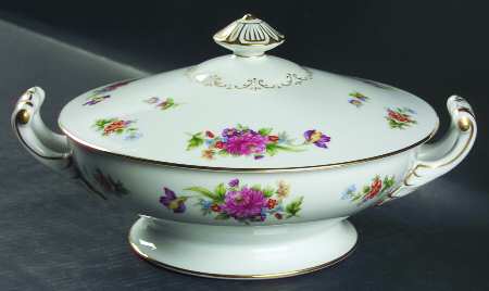 Floradel Round Covered Vegetable by Sango