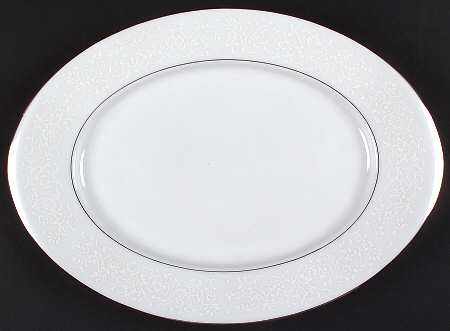 Fresco 14" Oval Serving Platter