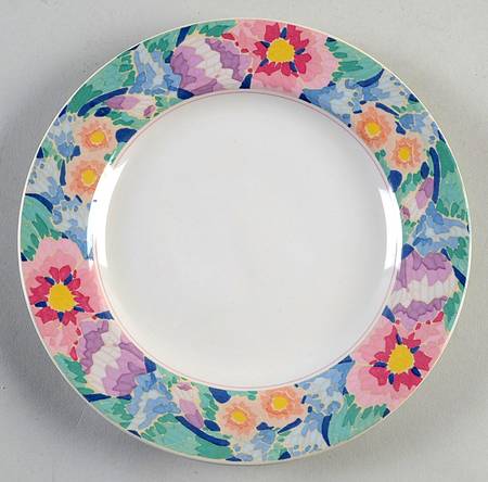 Island Flower Salad Plate by Sango