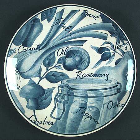 Kitchen Garden Blue by Sango