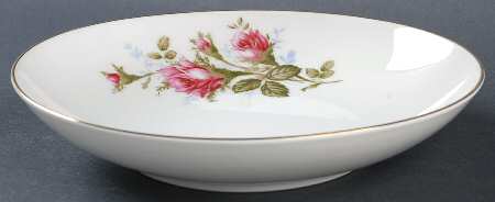 Moss Rose (Coupe Shape) Coupe Soup Bowl