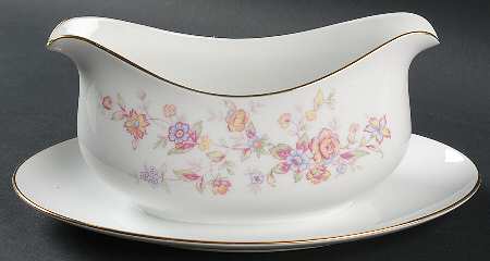 Regency Gravy Boat with Attached Underplate