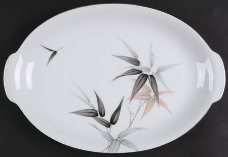 Sasa 12" Oval Serving Platter by Sango