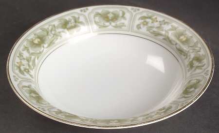 Savannah (Gold) Rim Fruit/Dessert (Sauce) Bowl
