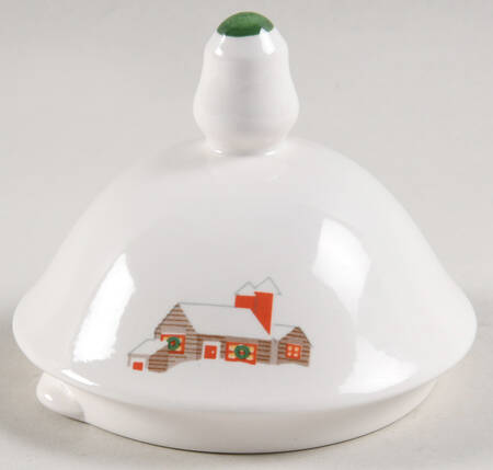 Silent Night Lid for Teapot by Sango