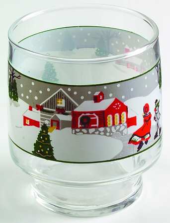 Silent Night 8 Oz Glassware Old Fashioned