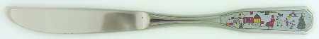 Silent Night Small Dinner Knife by Sango