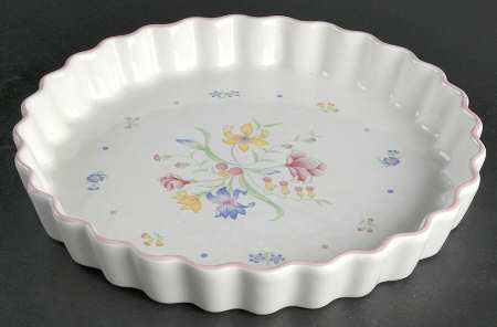 Victorian Flowers 10" Quiche