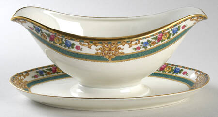 Cottswold Gravy Boat with Attached Underplate