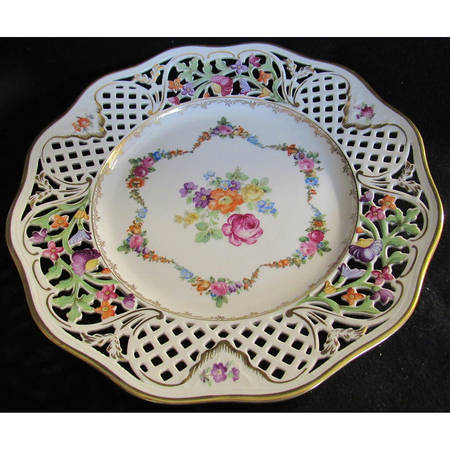 Dresden Garland Service Plate (Charger)