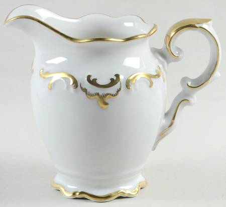 Golden Elegance Creamer