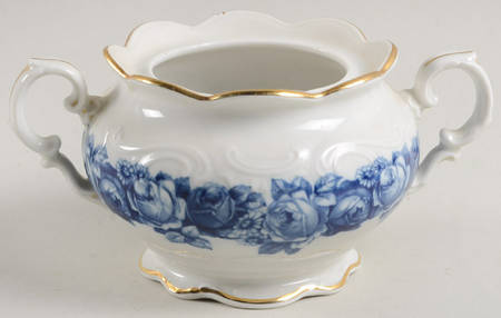 Heirloom Blue Sugar Bowl No Lid