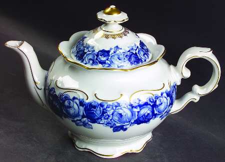 Heirloom Blue Teapot & Lid