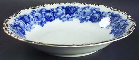 Heirloom Blue 11" Round Vegetable Bowl