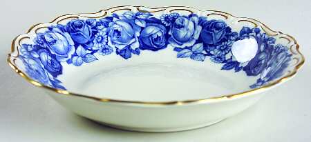 Heirloom Blue Coupe Soup Bowl