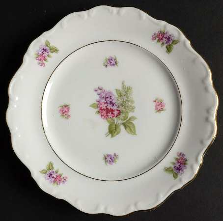 Lilac Bread & Butter Plate