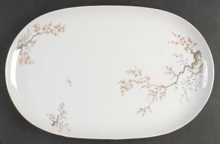 Mandarin 15" Oval Serving Platter