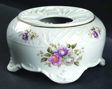 Mountain Rose China Warmer Stand