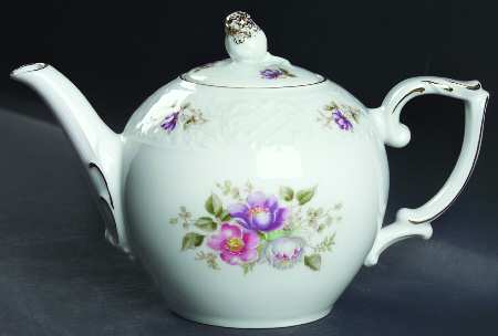 Mountain Rose Teapot & Lid